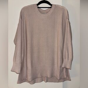 Aerie Soft Pink Crew Neck Sweater